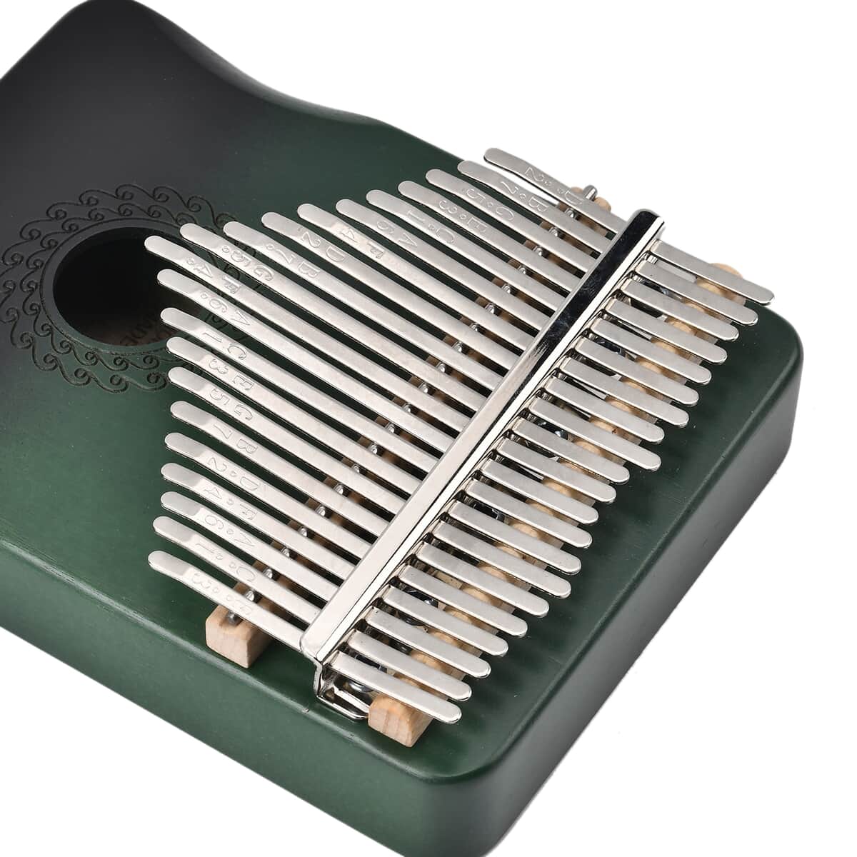 Kalimba- 21 Sound Thumb Piano - Green image number 3