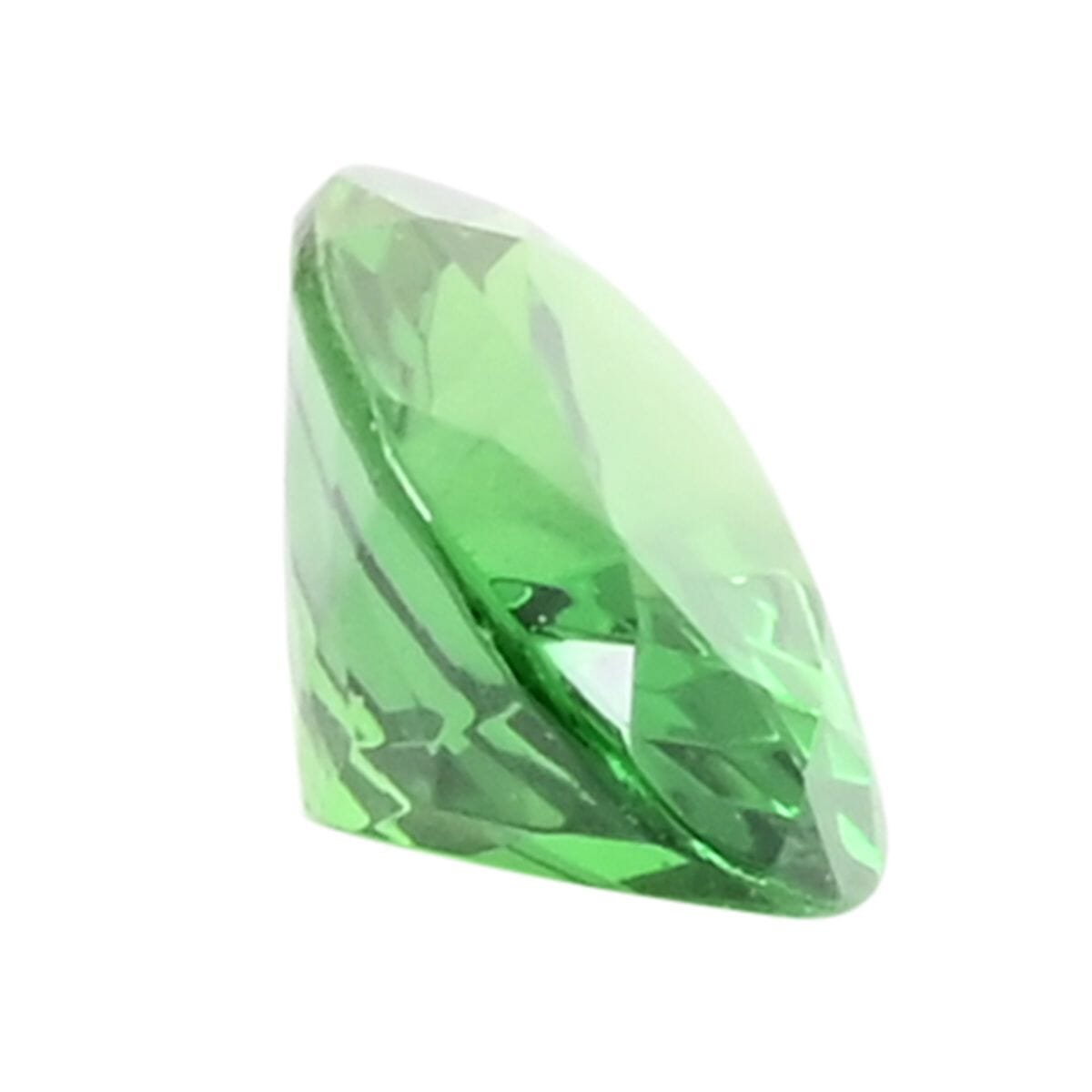 Certified & Appraised AAAA Tsavorite Garnet (Pear Free Size) 1.00 ctw image number 2