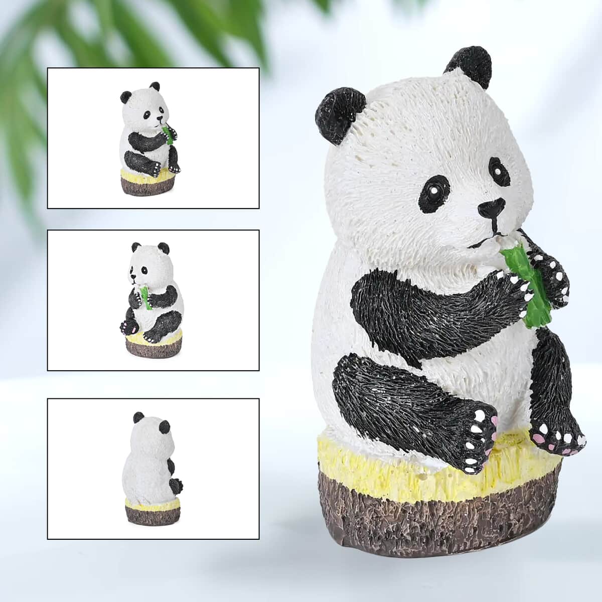 Panda Figurine Solar Stake Outdoor Waterproof Garden Light image number 4