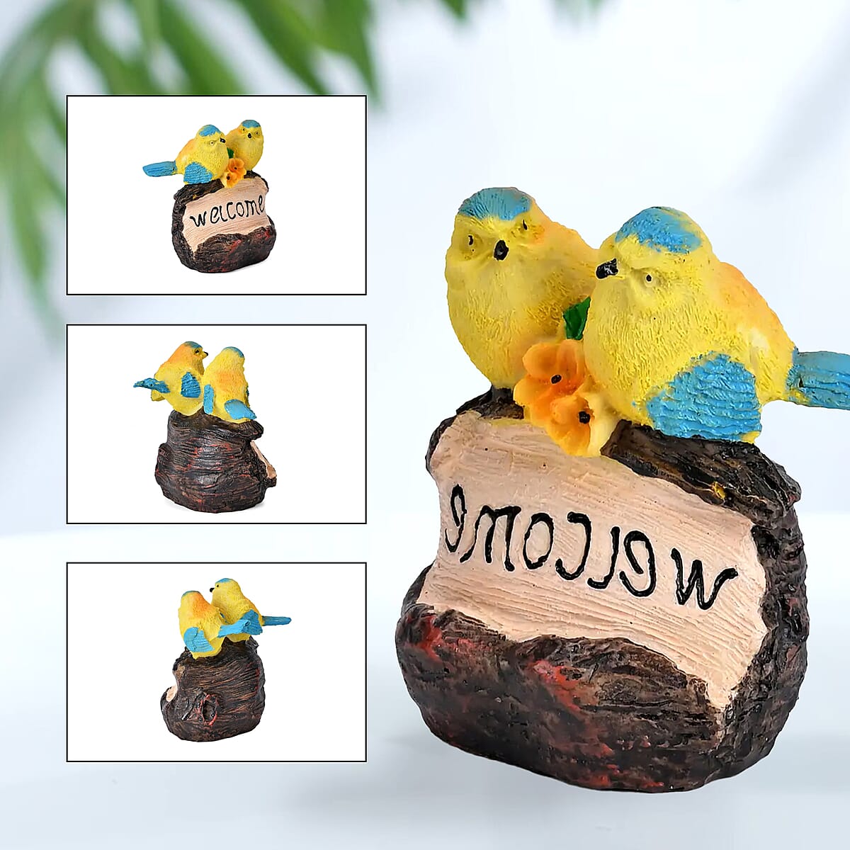 Birds Figurine Solar Stake Outdoor Waterproof Garden Light image number 4