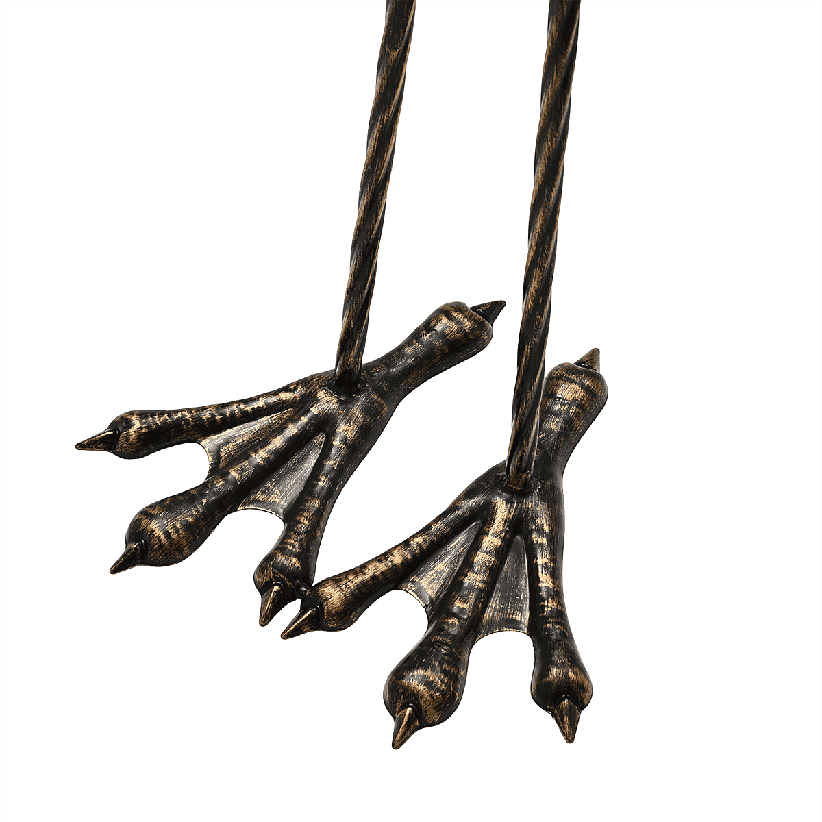 Crane Figurine Solar Outdoor Garden Light - Green and Blue image number 8