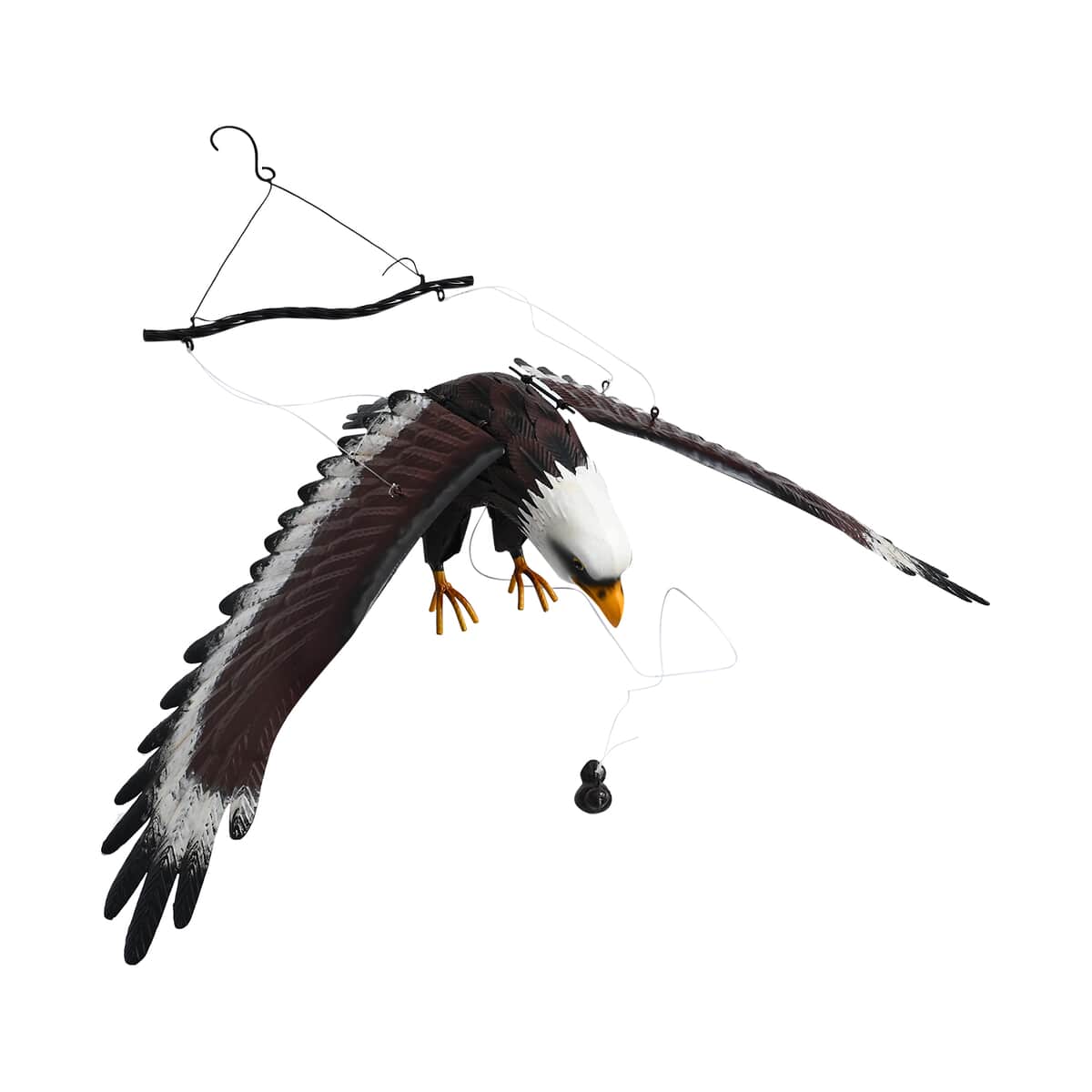 Flying Eagle Hanging Decoration Sculpture (39.37"x20.86"x61.02") image number 0