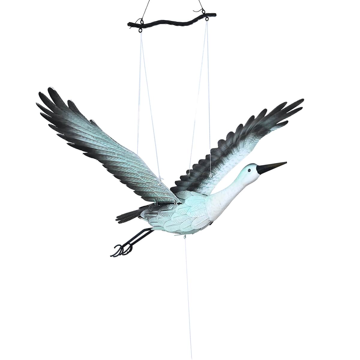 Flying Crane Hanging Decoration Sculpture image number 5