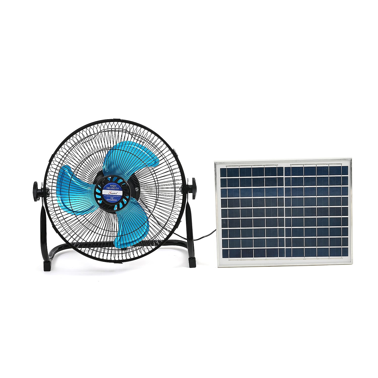Aluminium 3 Blade Solar Fan