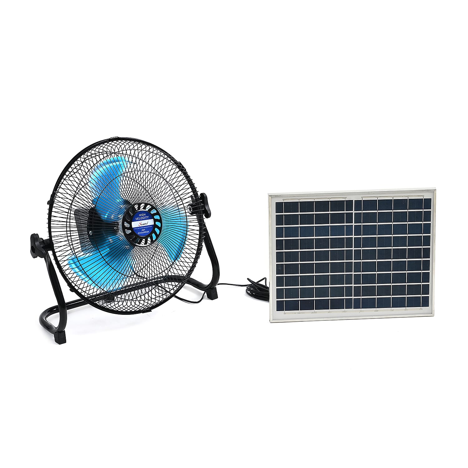 Aluminium 3 Blade Solar Fan