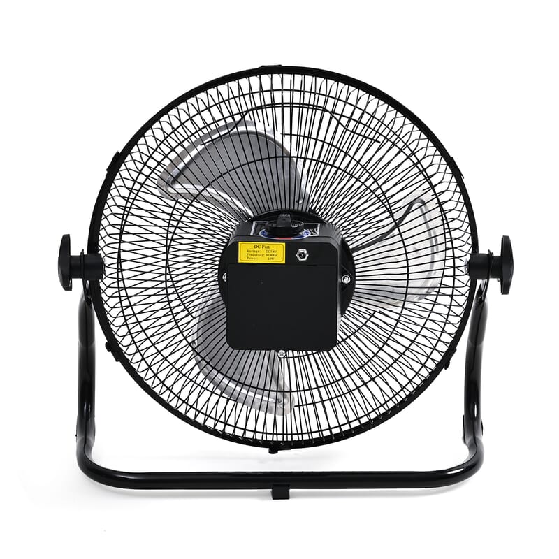 Aluminium 3 Blade Solar Fan