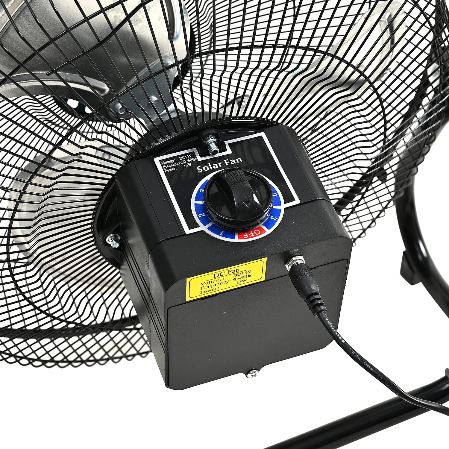 Aluminium 3 Blade Solar Fan