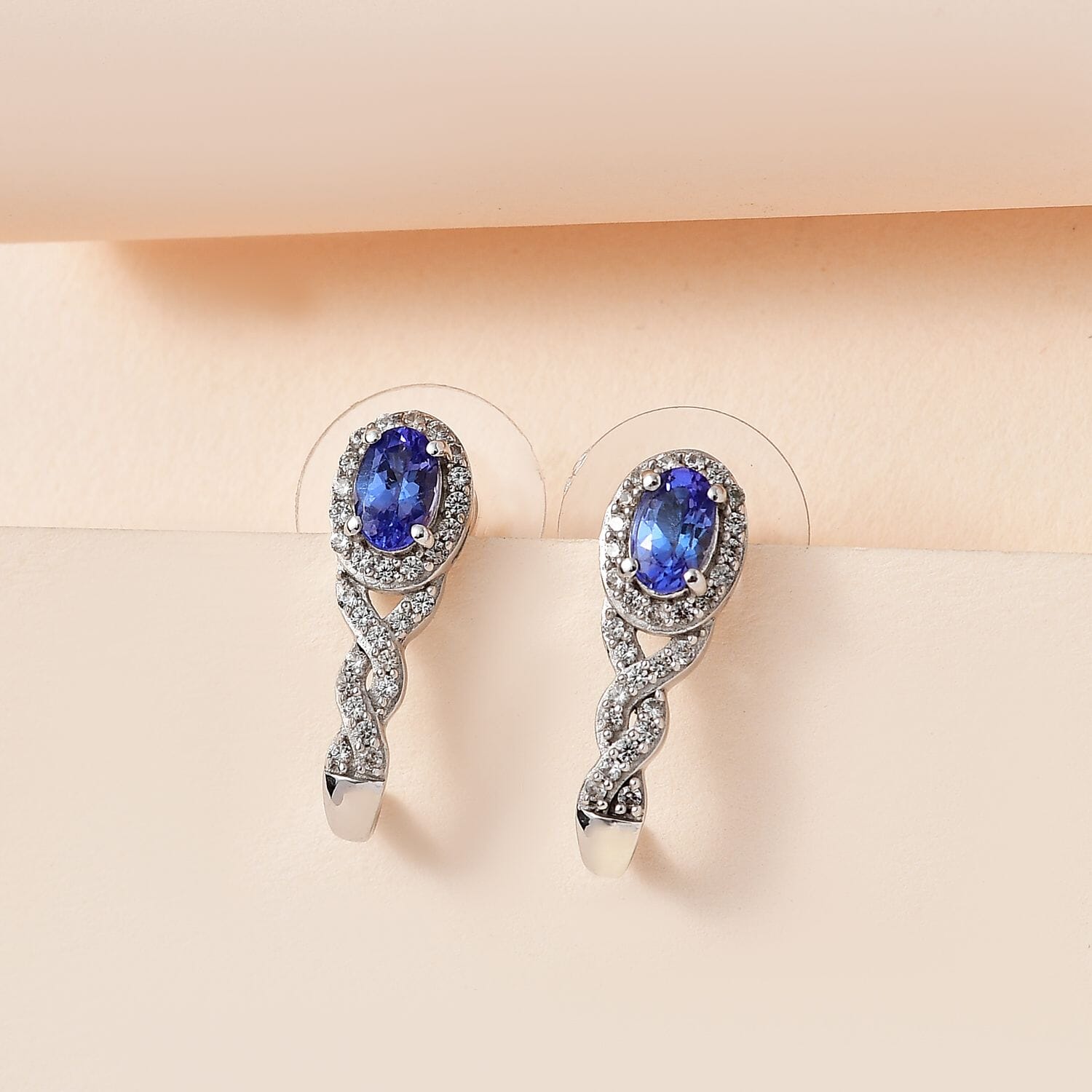 Aaa tanzanite earrings discount