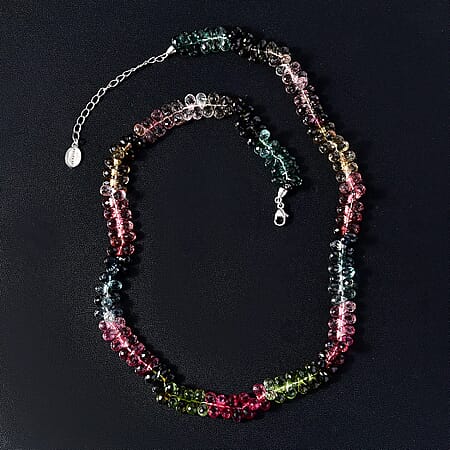 18 / Multi-Tourmaline / 950 Platinum - Product card gallery slide 2 (10177293189433)