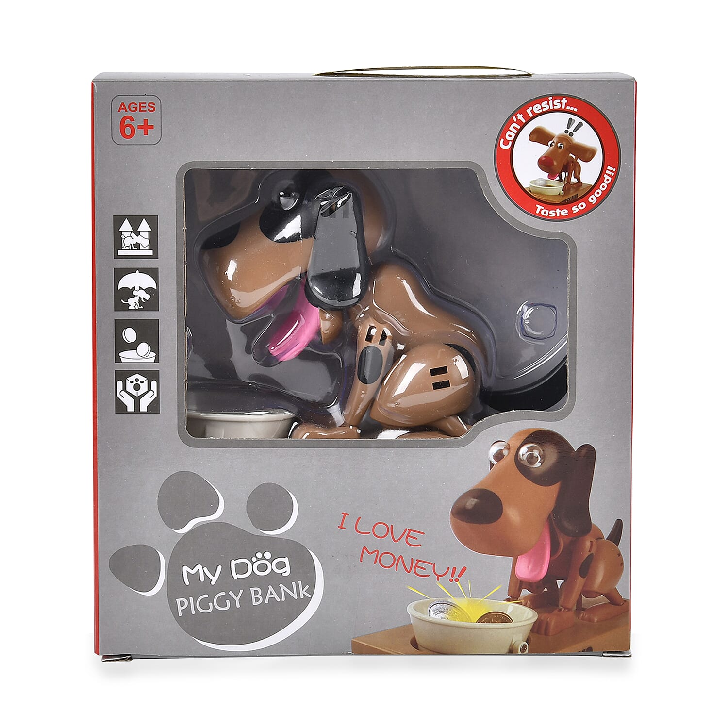 Brown Dog Piggy Bank