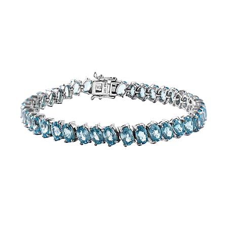 6.5 / Blue Zircon / 925 Silver - Product card gallery slide 1 (10177293549881)