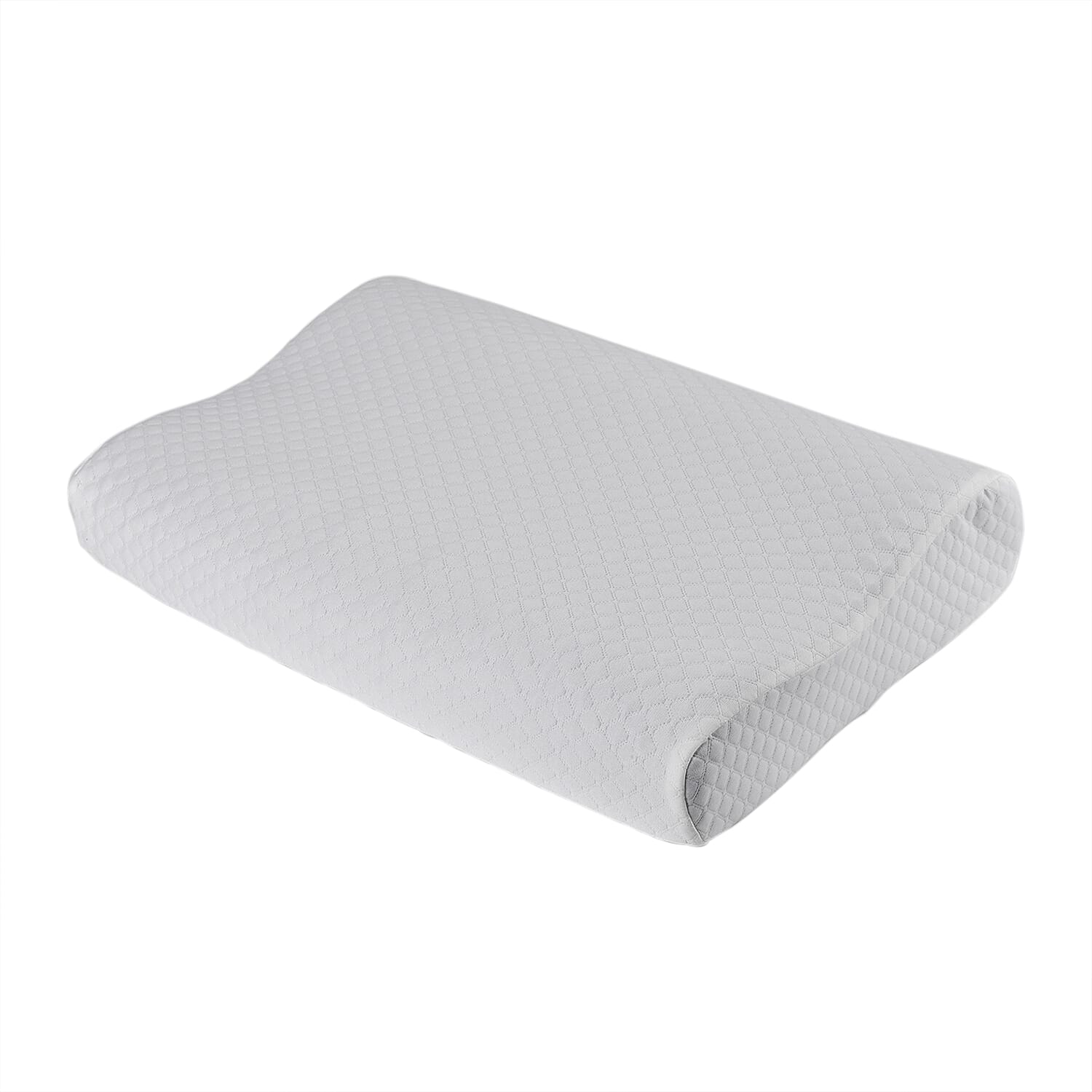 Ergonomic Orthopedic Supported Memory Foam Pillow - Purple