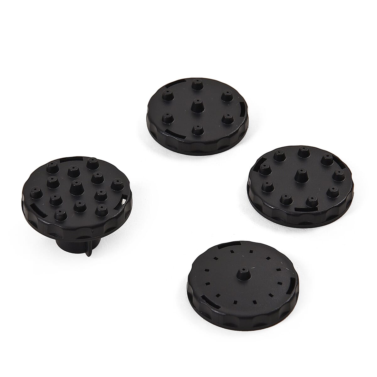 Solar Dragonfly Pattern Hand Painted Glass Bird Bath Water Fountain with Light image number 9