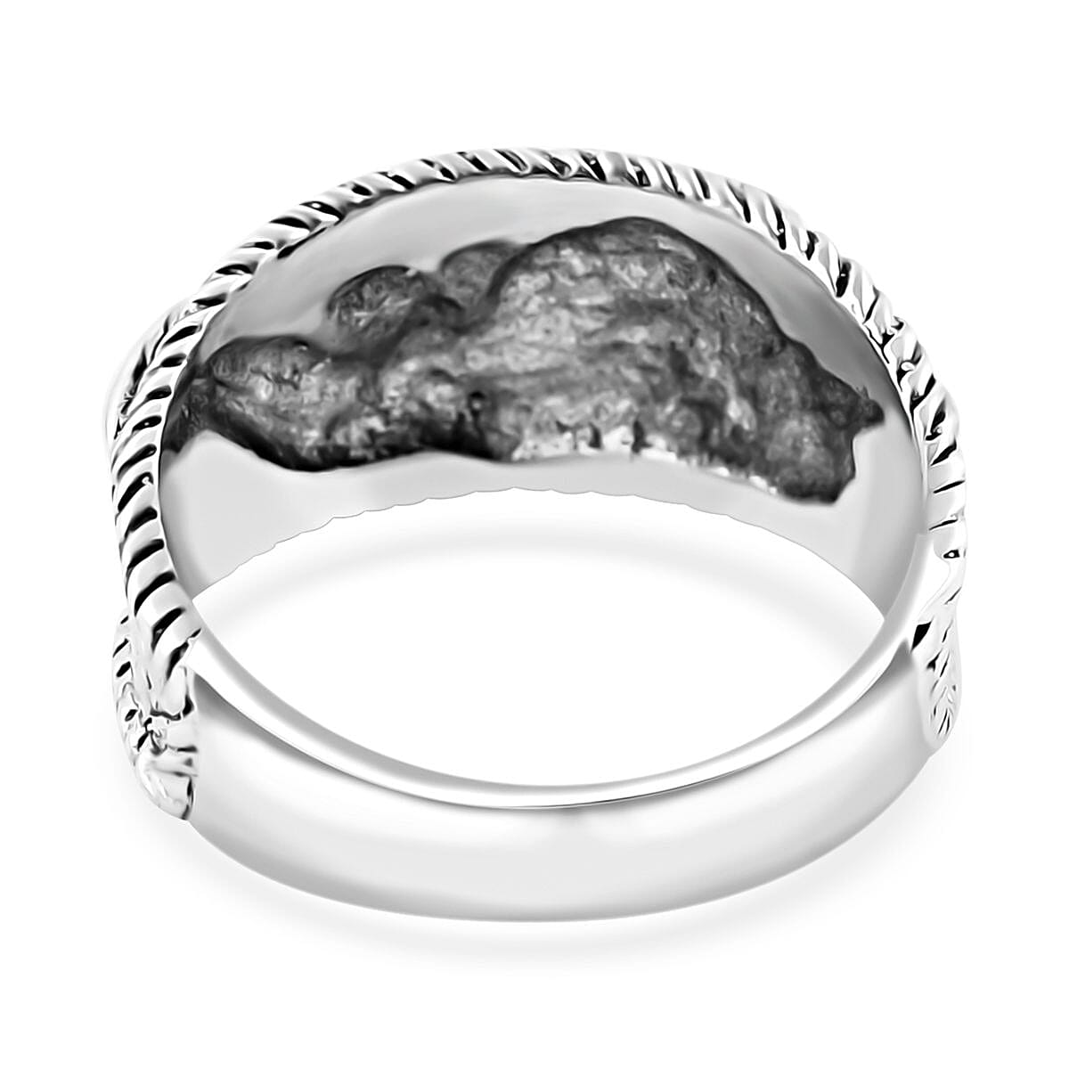 Bali Legacy Sterling Silver Phoenix Ring (Size 9.0) 4.70 Grams image number 4