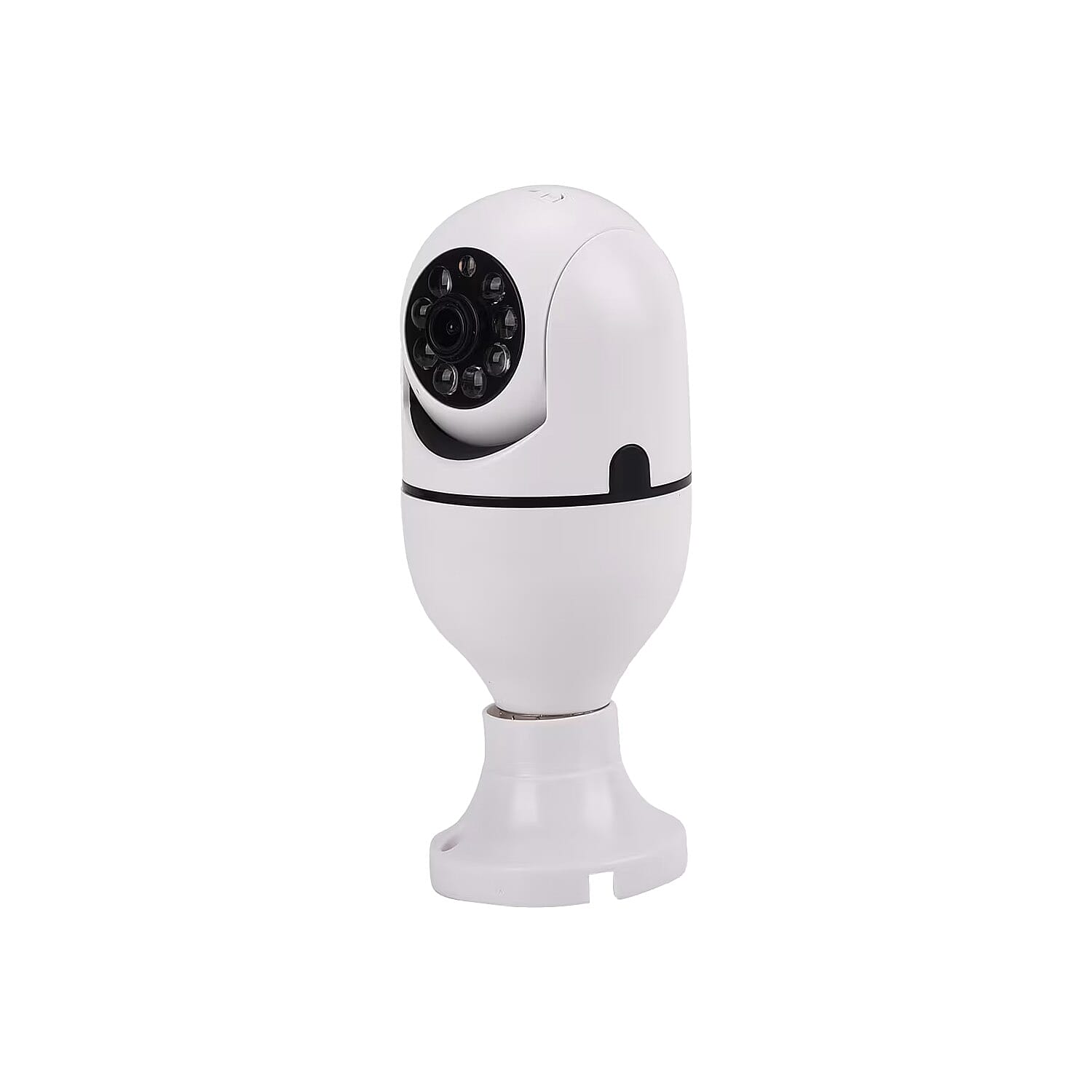  Security Camera Bulb with Night Vision, 360 Degree View, WiFi Connectivity, Two Way Audio Communication, Night Vision, Detection and Notification