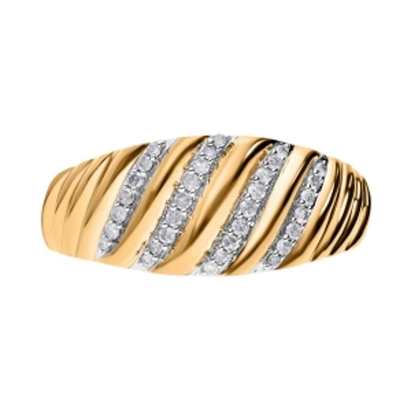 White Diamond 0.25 ctw Ring
