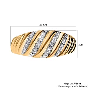 White Diamond 0.25 ctw Ring