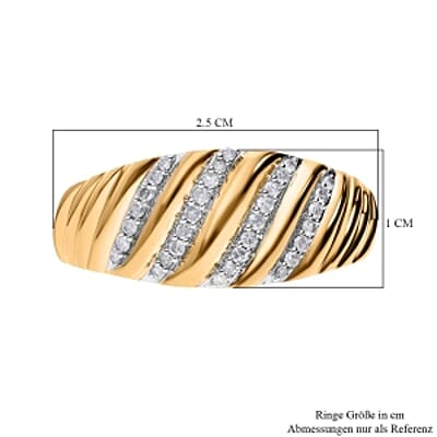White Diamond 0.25 ctw Ring