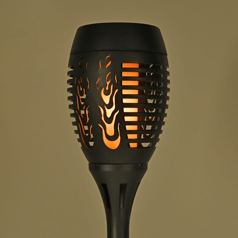 Set of 8pc Solar Dancing Flame Torch Light