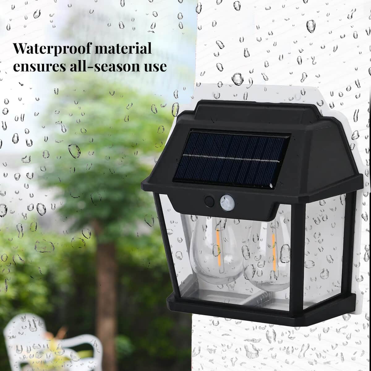 Homesmart Solar 2 Bulb Wall LED Light image number 2