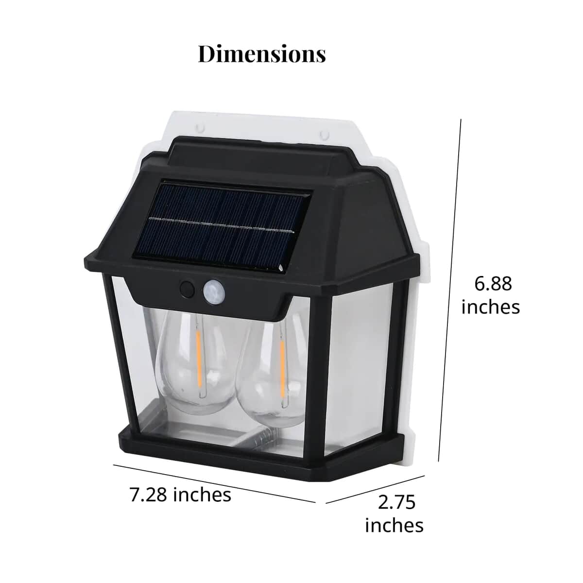 Homesmart Solar 2 Bulb Wall LED Light image number 8