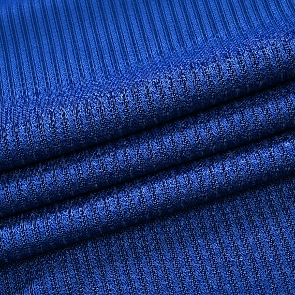 Set of 2 Blue and Geometric Rib Knit Stretch Lounge Pants - One Size Fits Most image number 4