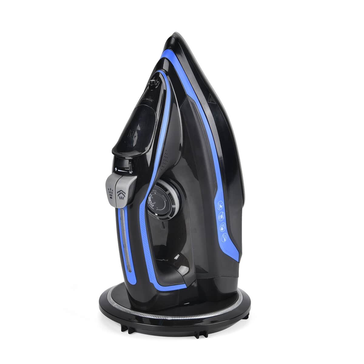 Cordless Electric Rechargeable Steam Iron (1100W) with 300ml Capacity Water Tank image number 5