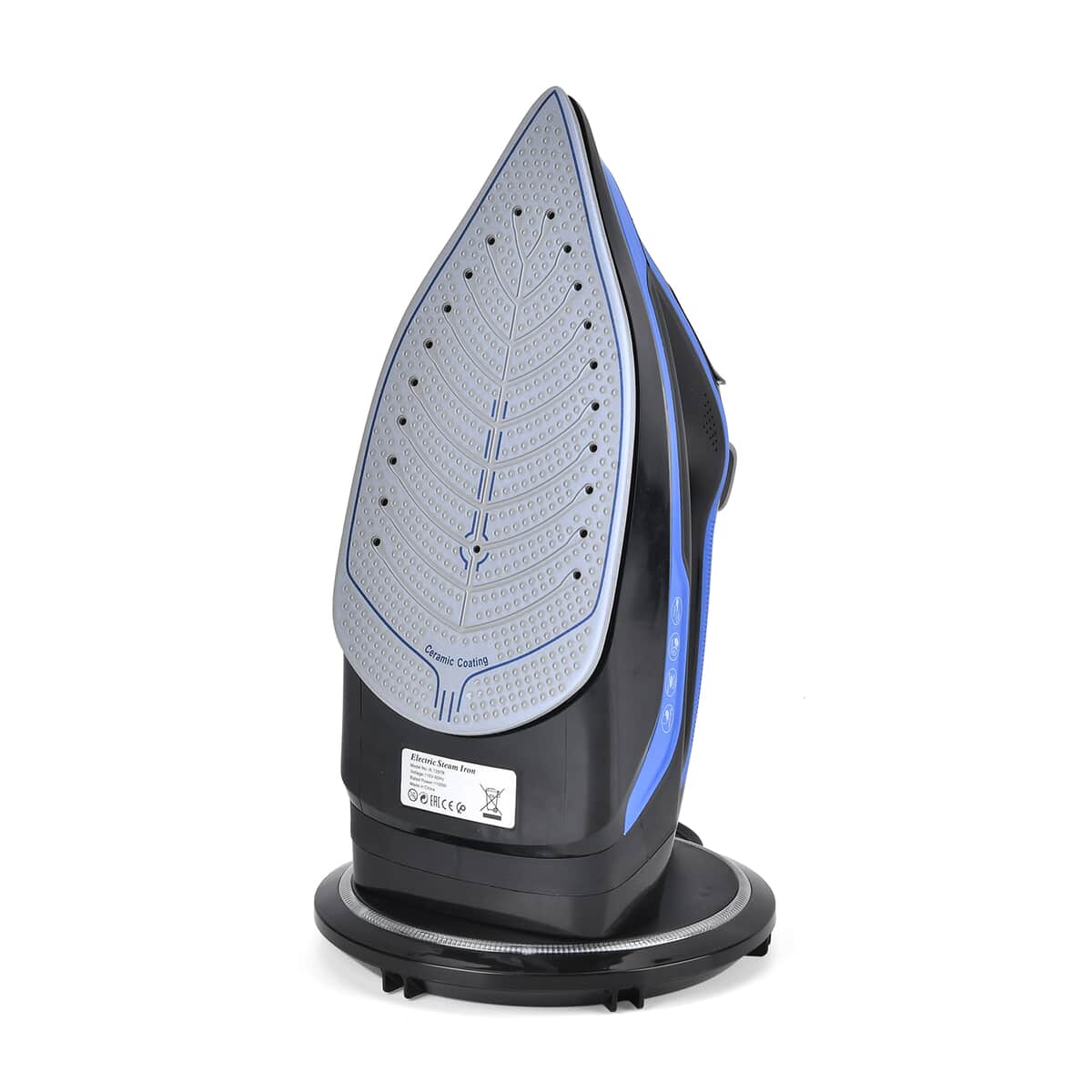 Cordless Electric Rechargeable Steam Iron (1100W) with 300ml Capacity Water Tank image number 6