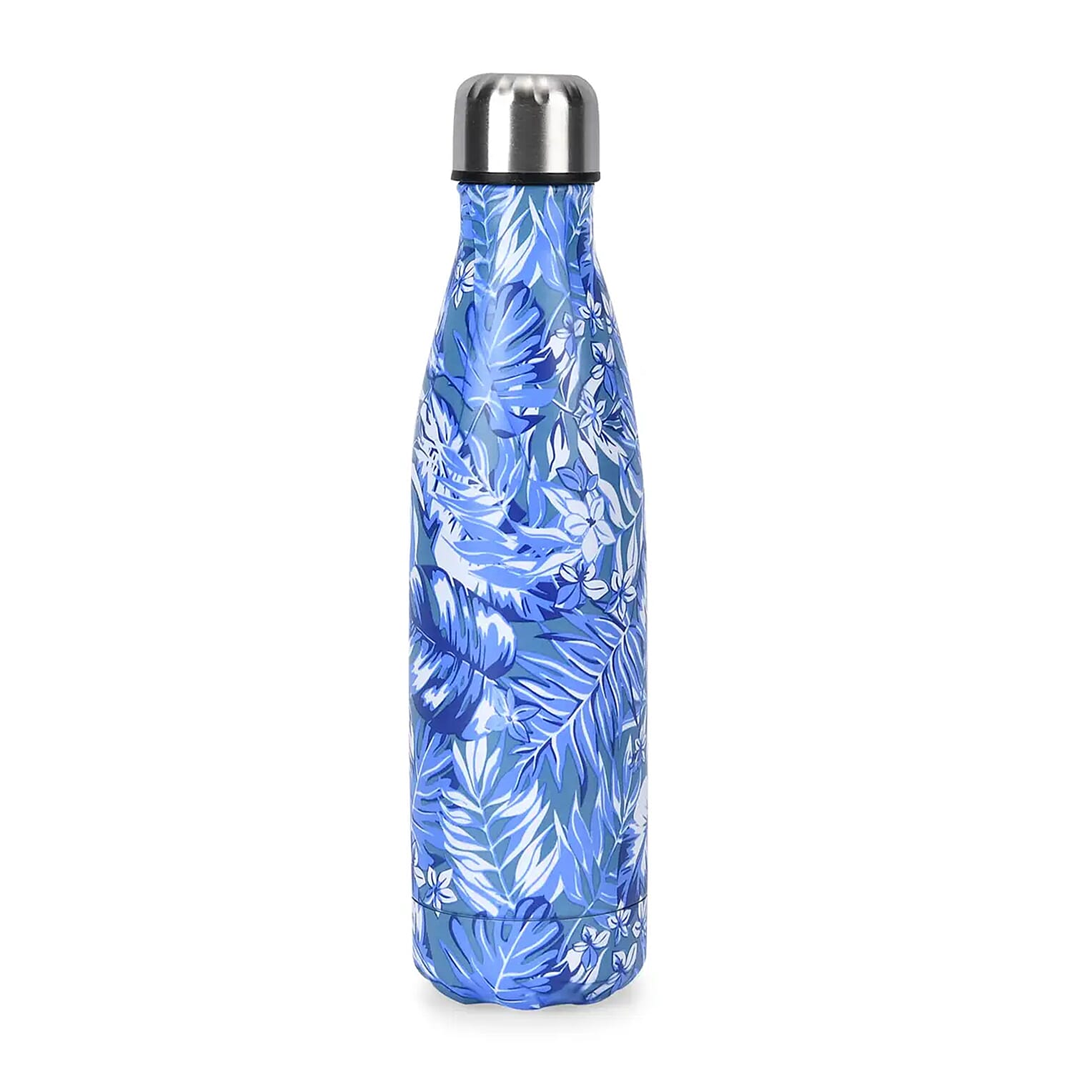 White Marble Pattern Stainless Steel Water Bottle (500 ml)