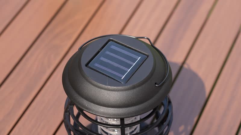 Solar Powered 2-in-1 Bug Zapper (Built-in AA NI-MH 600MAH 1.2V Battery)