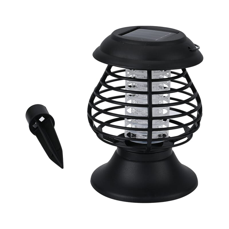Solar Powered 2-in-1 Bug Zapper (Built-in AA NI-MH 600MAH 1.2V Battery)