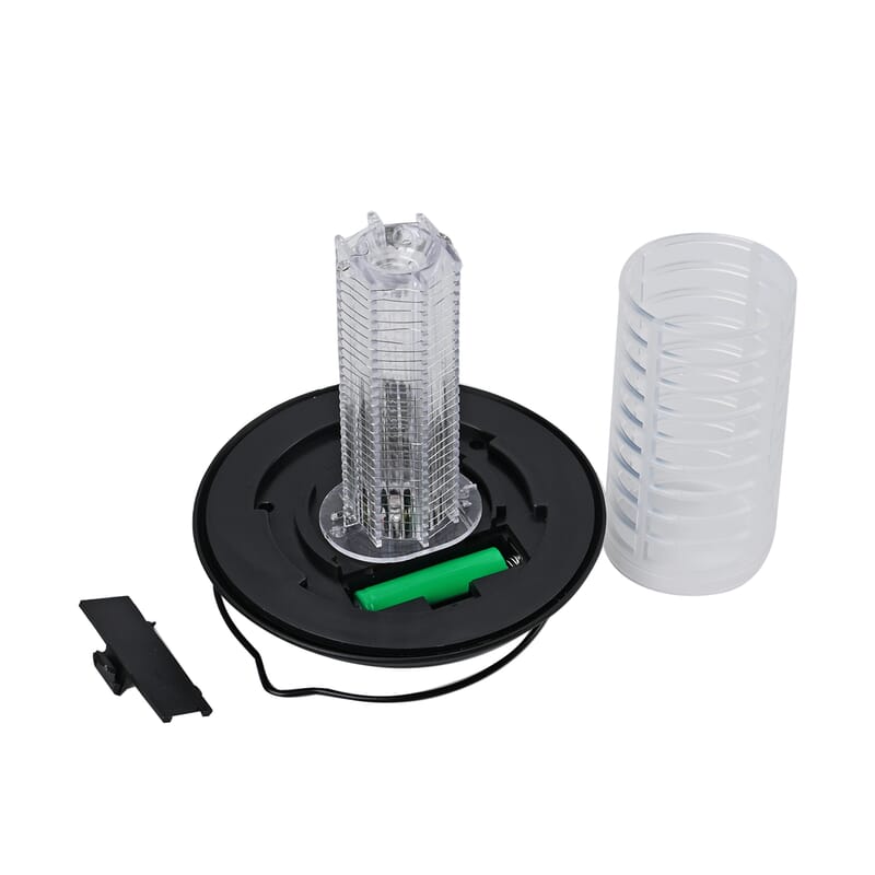 Solar Powered 2-in-1 Bug Zapper (Built-in AA NI-MH 600MAH 1.2V Battery)