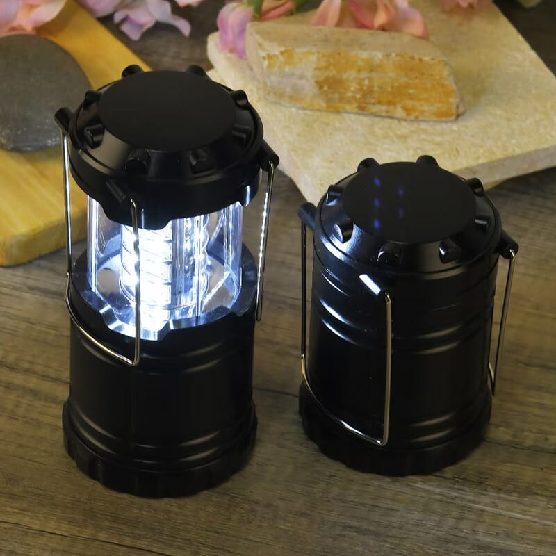 Set of 2 Camping Lantern (Dia 8.8cm and Height 4.88 Inches)