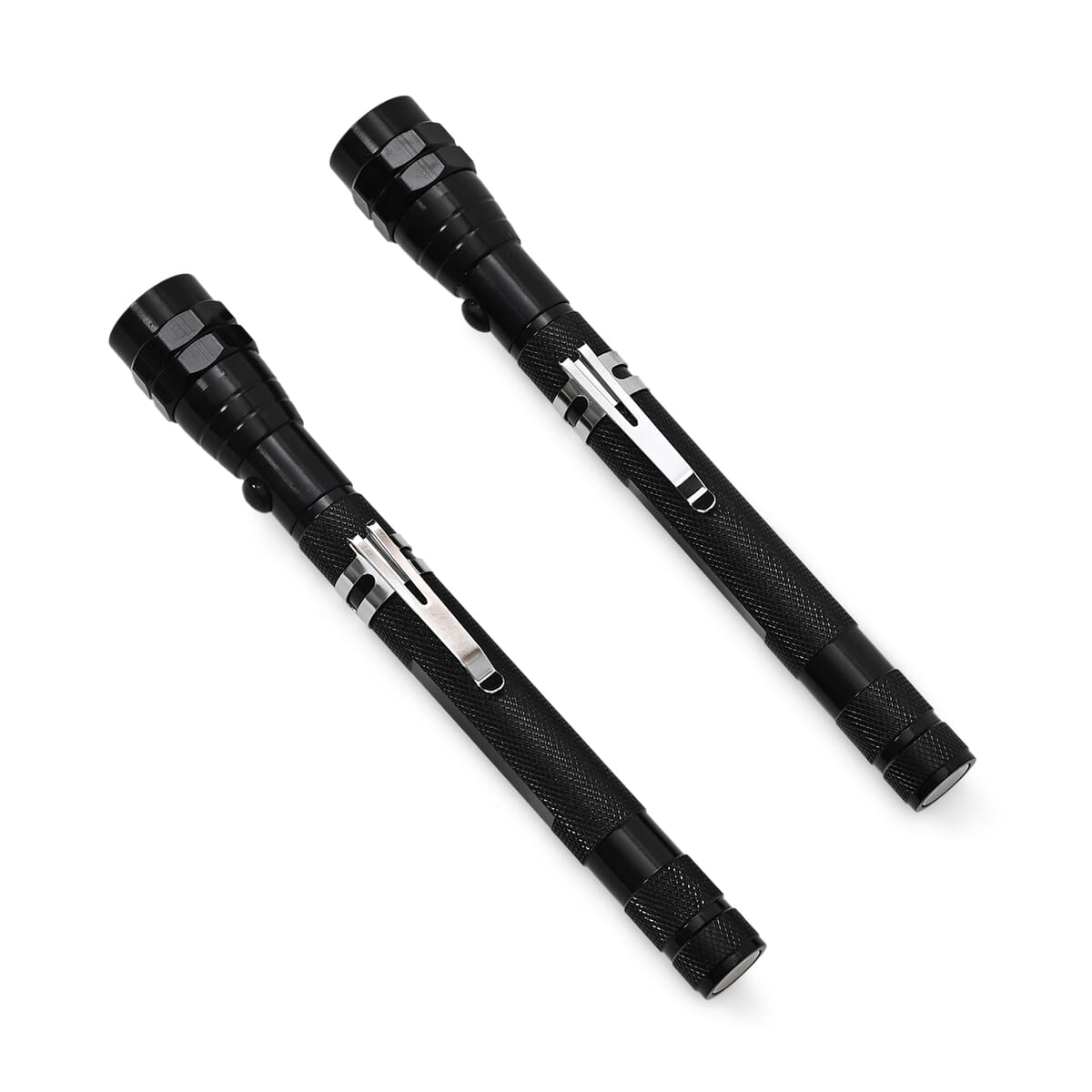 Symphony Home Set of 2 Flexible 3LED Flashlight with Magnetic - Black image number 0