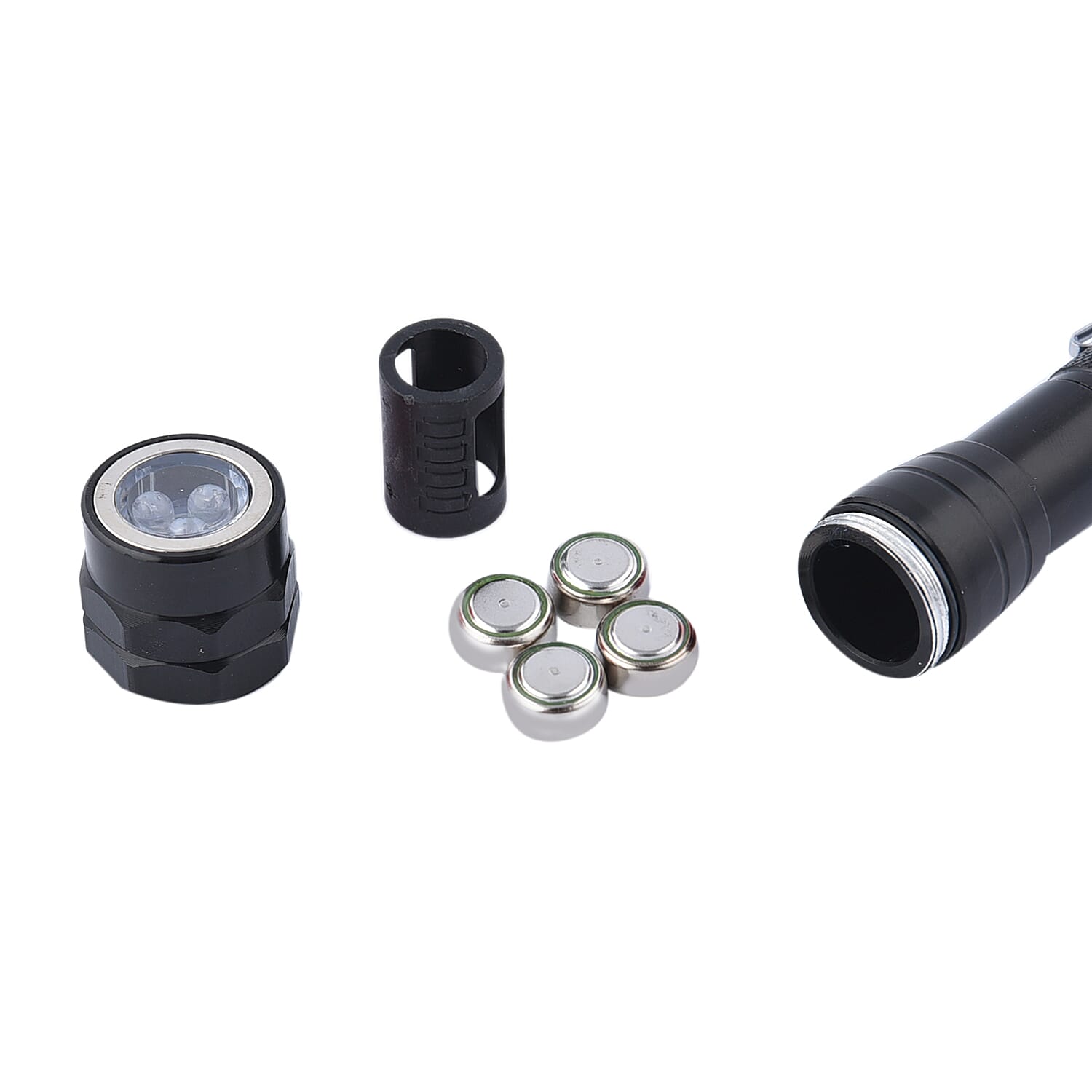 Homesmart Set of 2 Flexible 3LED Flashlight with Magnetic - Black