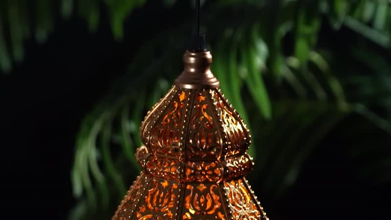 Solar Lights Outdoor Hanging Lantern (600 mAh)