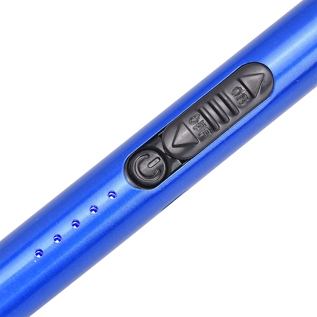 Blue Electric Arc Lighter with USB Charging, Flameless Windproof and LED Battery Display (220 mAh) image number 2