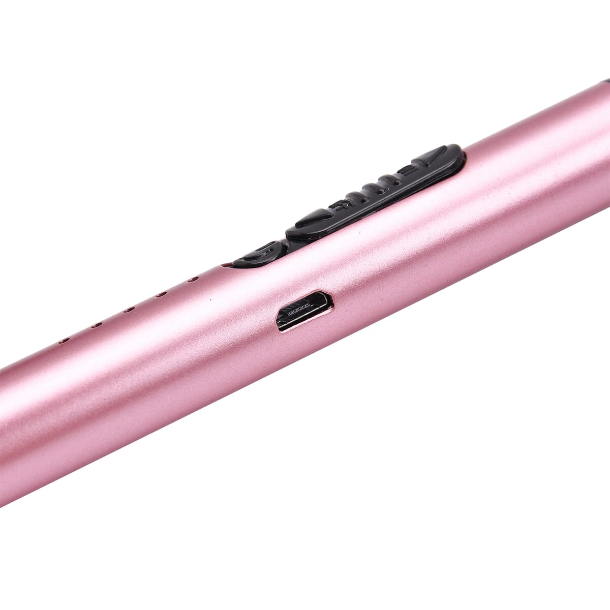 Pink Electric Arc Lighter with USB Charging, Flameless Windproof and LED Battery Display (220 mAh) image number 4