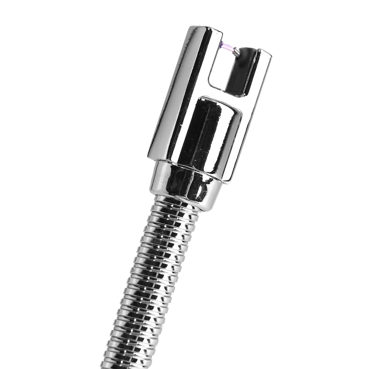 Pink Electric Arc Lighter with USB Charging, Flameless Windproof and LED Battery Display (220 mAh) image number 7