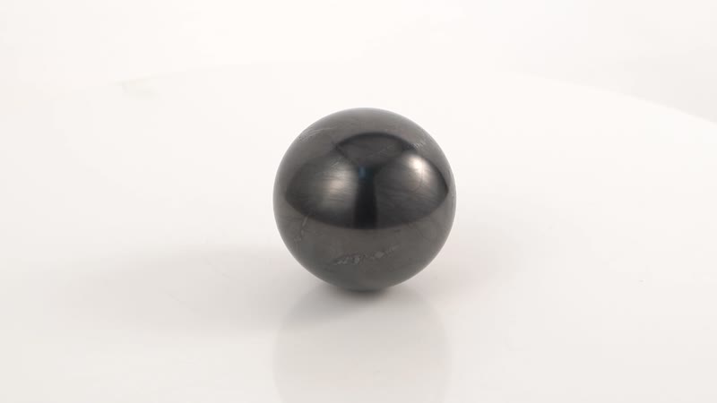 Shungite Sphere Polished Ball, Black Stone Sphere For Home Decor, Black Crystal Home Decor, Gemstone Ball Decor (5cm) 800.00 ctw
