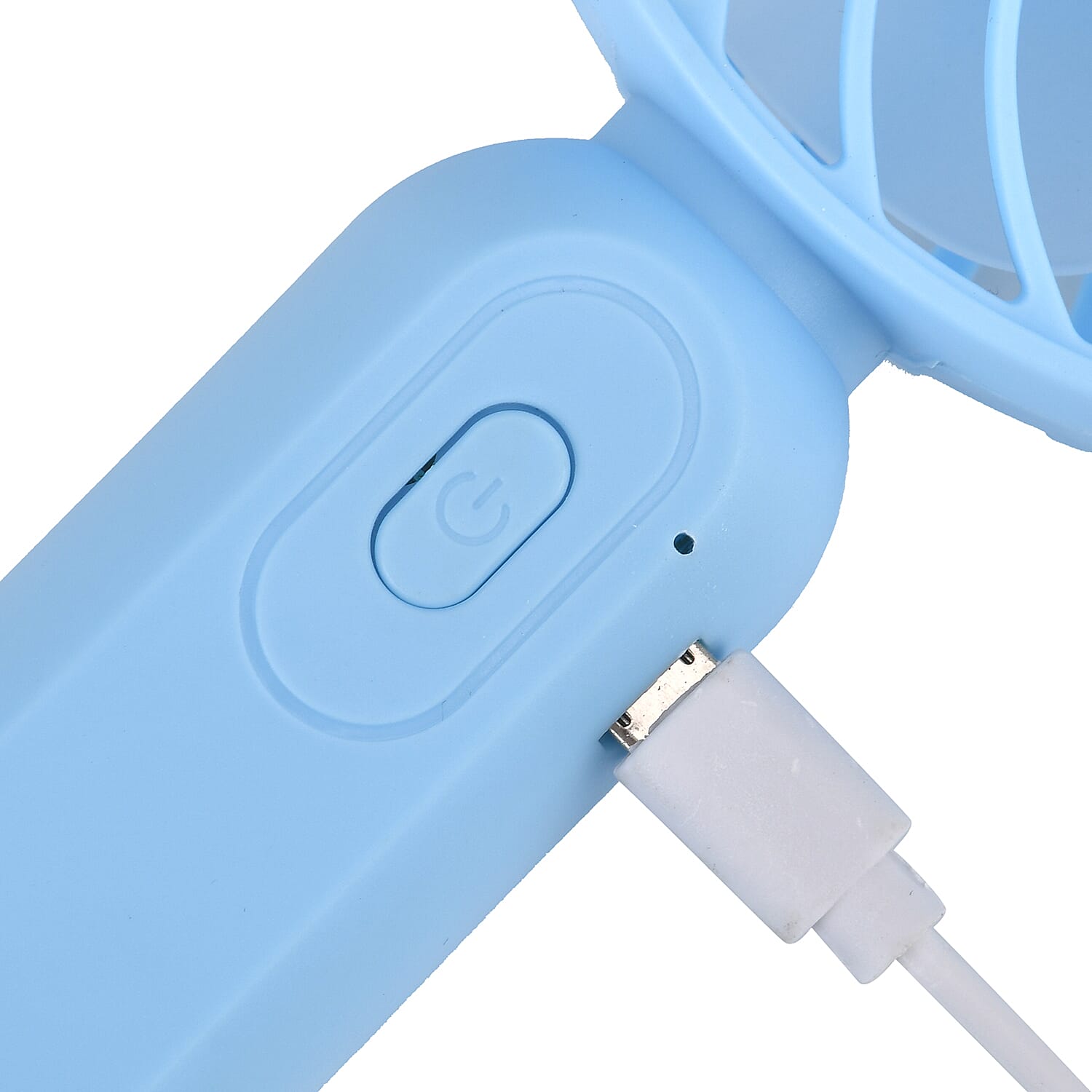 Set of 3 Handheld Fans with Base, 3 Adjustable Speed Mode and USB Charging (3.7W, 2A)