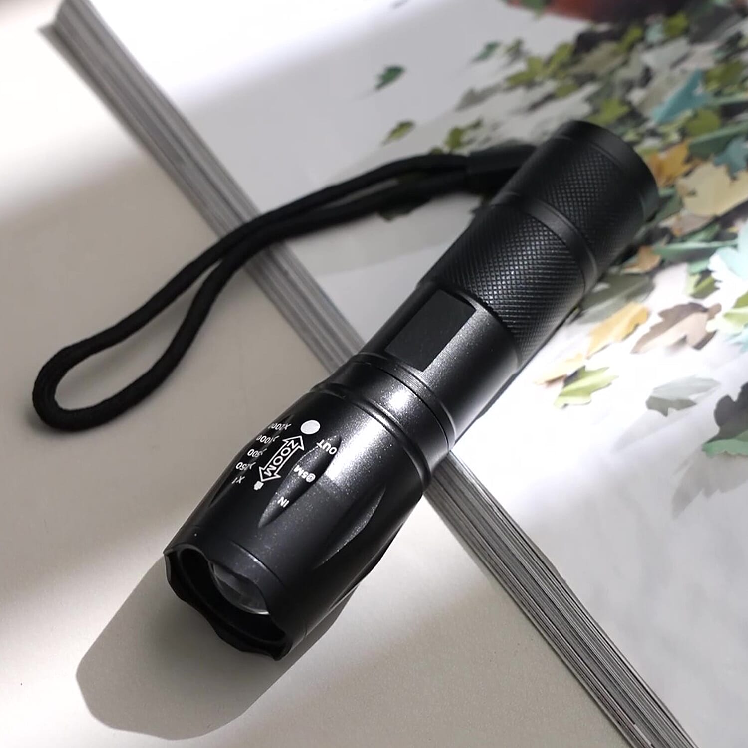 High Performance Flash Light (3 AAA Battery Not Included) (5.5)