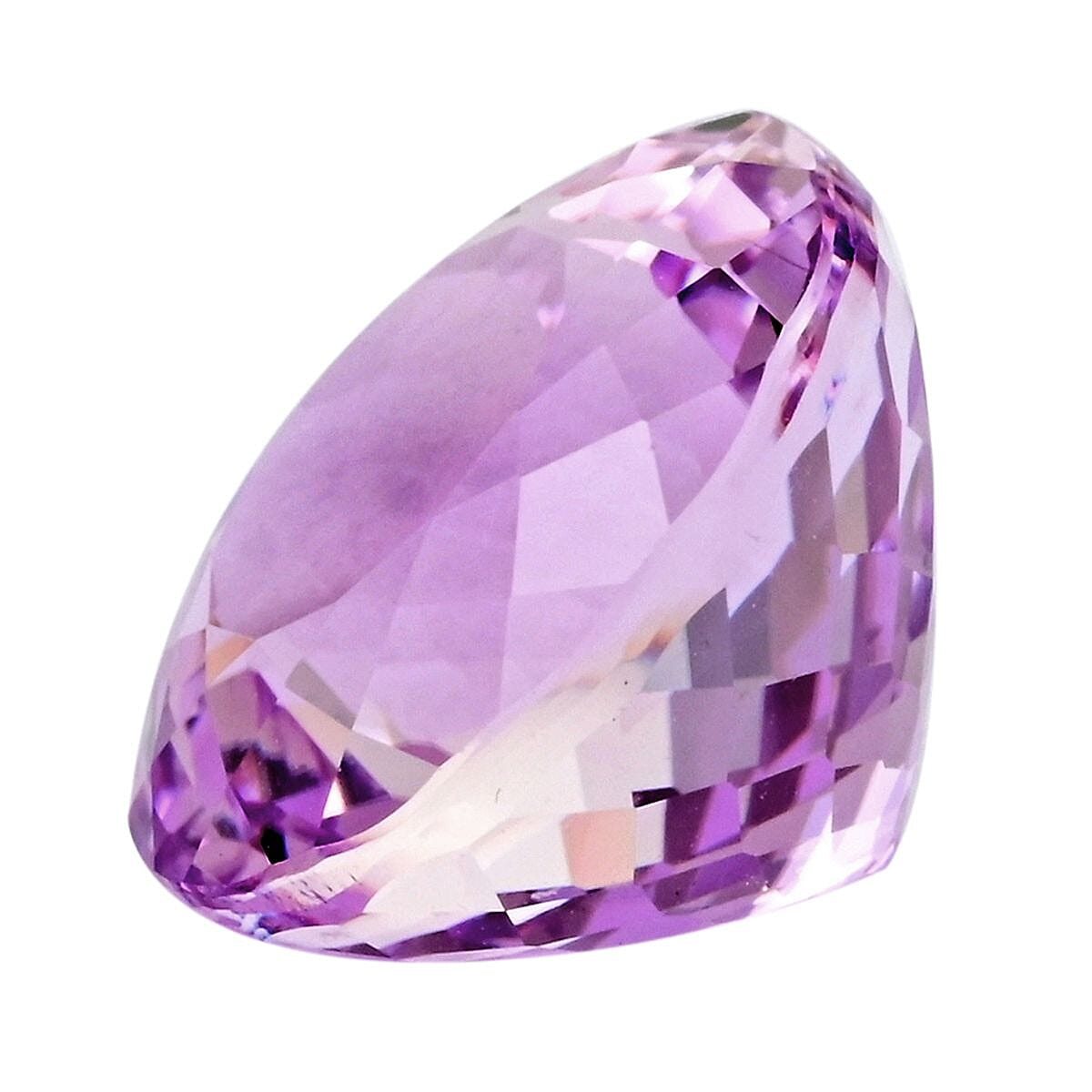 AAAA Martha Rocha Kunzite (Rnd Free Size) 7.00 ctw Loose gemstone image number 1