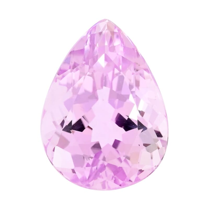AAAA Martha Rocha Kunzite (Pear Free Size) 7.00 ctw