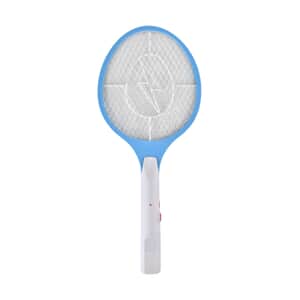 Rechargeable Handheld Zapper Mosquito Swatter - Blue (Powered by USB Cable)