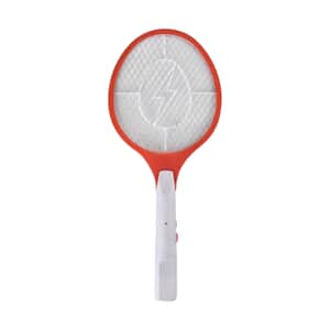 Rechargeable Handheld Zapper Mosquito Swatter - Red (Powered by USB Cable)