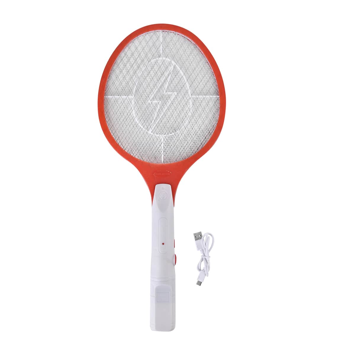 Rechargeable Handheld Zapper Mosquito Swatter - Red (Powered by USB Cable) image number 3