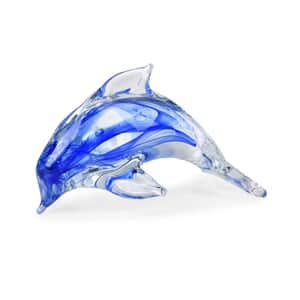 Decorative Glass Dolphin