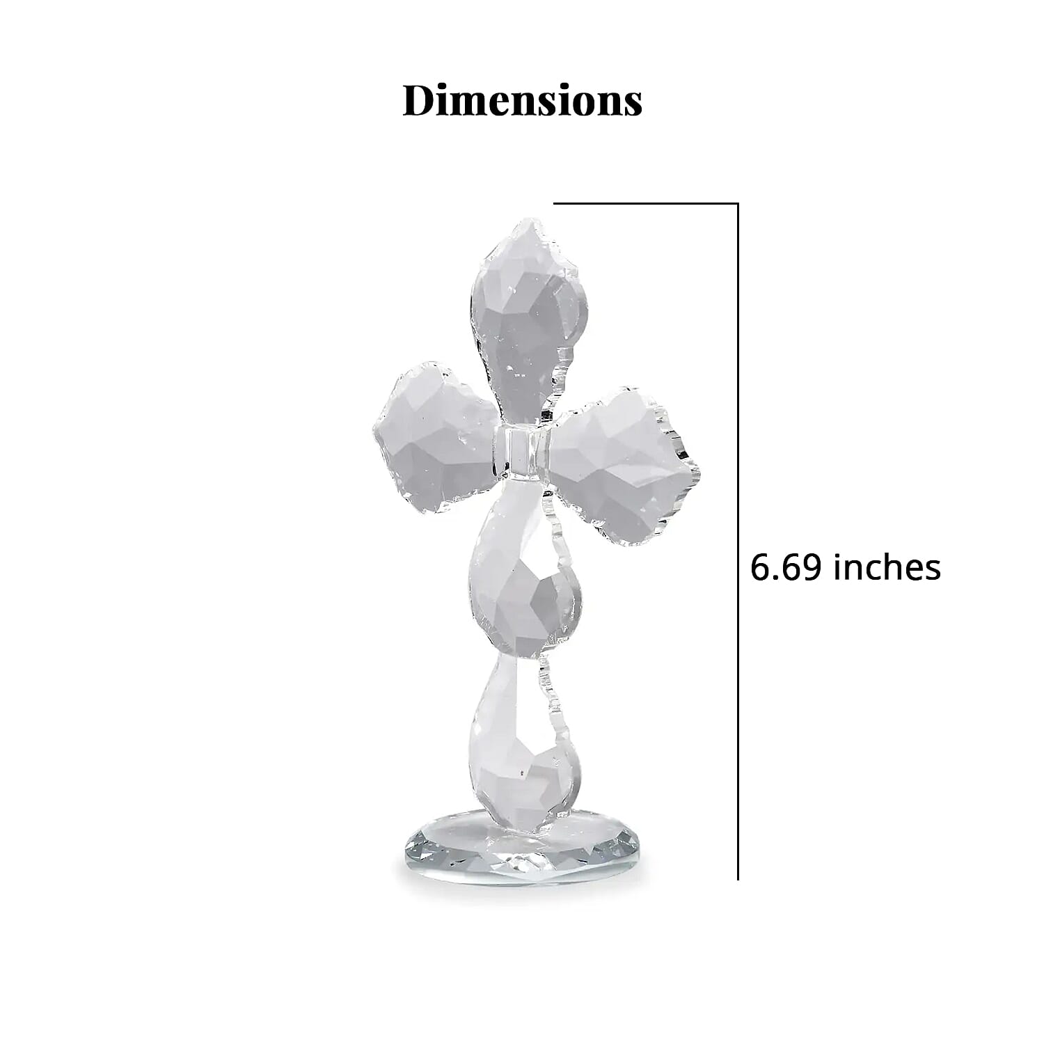 Decorative Crystal Cross