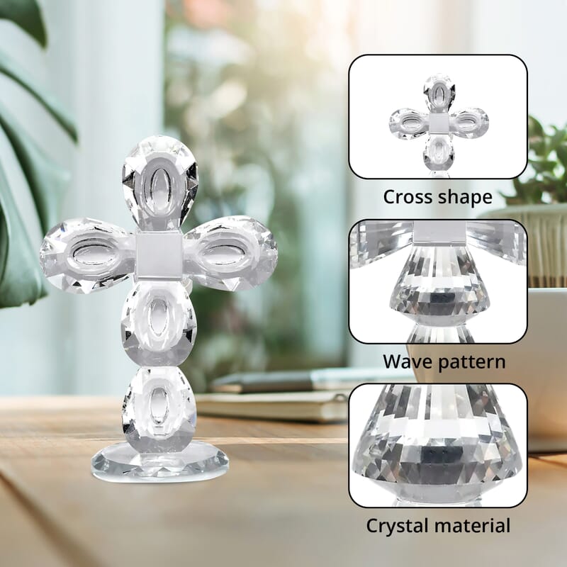 Decorative Crystal Cross